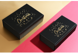 Carton cadeau pour bouteilles GOLDEN WISHES