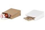 Sac en papier kraft avec cordon torsadé