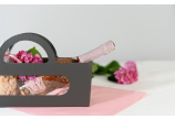 Sac cadeau avec fenêtre de visualisation transversale