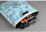 convient au transport en toute sécurité d'aliments particulièrement sensibles à la température