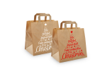 Sac en papier de Noël « Merry Christmas »