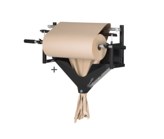 Set dérouleur à froisser - 1 rlx de papier à froisser + dérouleur