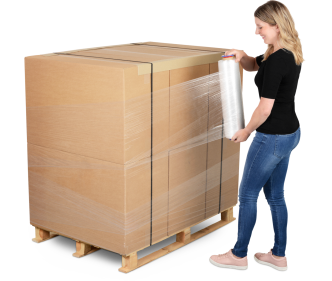 Film étirable manuel préétiré MECASTRETCH®, 7-8 µm x 600 ml