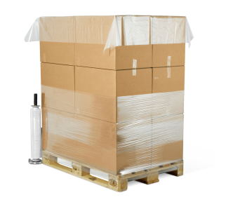 Coiffe plastique pour palettes RECYCLE