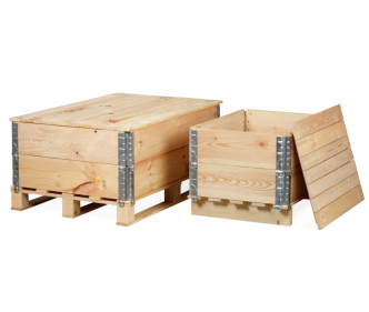 Rehausse palette & couvercle  en bois 