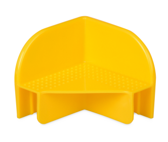 Coin de gerbage pour rehausse palette