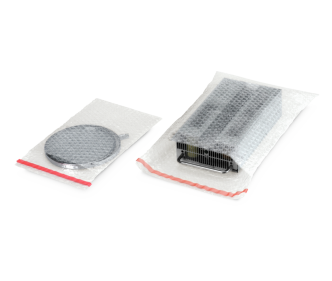 Pochette à bulles d'air avec fermeture adhésive
