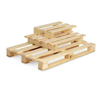 Palette perdue en bois