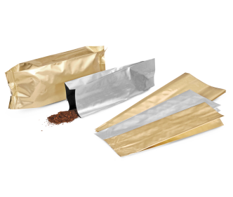 MECASEAL Sachet à soufflets brillant, protecteur des arômes