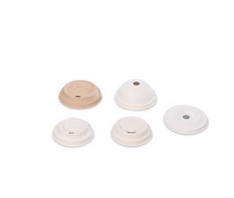 Couvercle pour gobelet to-go en fibre de bois