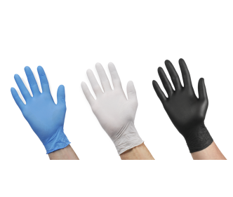 Gants en nitrile sans poudre