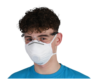 Masque de protection respiratoire COMFORT avec valve