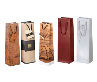 Sac cadeau pour bouteilles