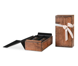 Carton cadeau pour bouteilles RUSTIKAL