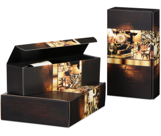 Carton cadeau pour bouteilles NOSTALGIE