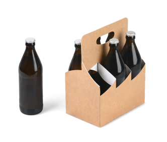 Porte-bouteilles en carton