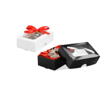 Coffret cadeau mini avec fenêtre transparente