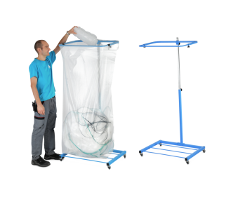 Collecteur à déchets grand volume