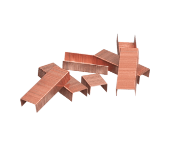 Agrafe pour agrafeuses pour carton et fonds de carton