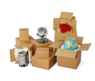 Boîte pliable à fond carré