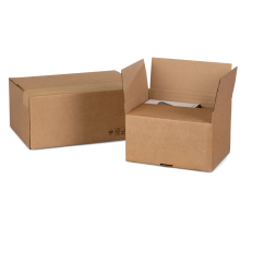 Carton avec fond automatique NIVEAU-BOX à hauteur variable