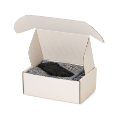 Boîte pliante avec languettes d'insertion GRAS-PAC