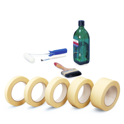 Ruban de masquage crêpé en papier