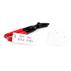 Etiquette américaine en métal