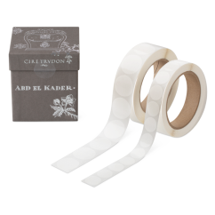 Pastille de fermeture transparente