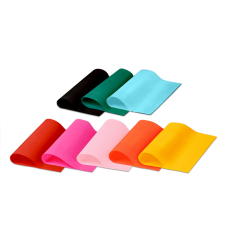 Papier de soie en feuille de couleur