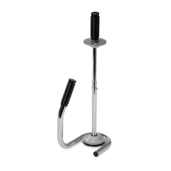 Dérouleur manuel pour film étirable, chrome