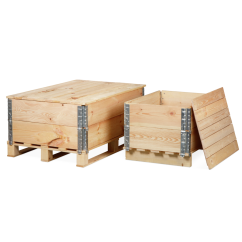 Rehausse palette & couvercle  en bois 