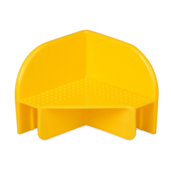 Coin de gerbage pour rehausse palette