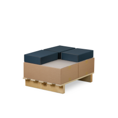 Plaque intercalaire pour palettes en film mousse