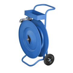 Chariot de déroulage pour feuillard de cerclage STRONG, Ø mandrin 406 mm