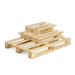 Palette perdue en bois