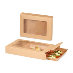 Carton traiteur et plateau de service