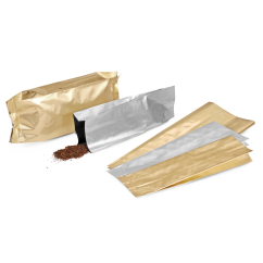 MECASEAL Sachet à soufflets brillant, protecteur des arômes