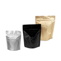 MECAVALVE Sachet autoporteur avec valve, protecteur des arômes