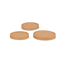 Couvercle en carton pour gobelet en papier/gobelet à soupe