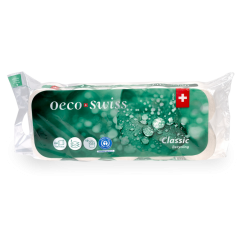 Oeco Swiss Classic Papier toilette recyclé 3 plis