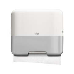 Tork Mini distributeur d’essuie-mains pliés en V, blanc H3