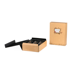 Carton cadeau pour bouteilles WINTERZEIT