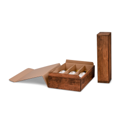 Carton cadeau pour bouteilles vintage