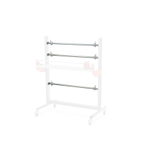 Jeu d'arbre porteur suppl. pour dérouleur horizontal