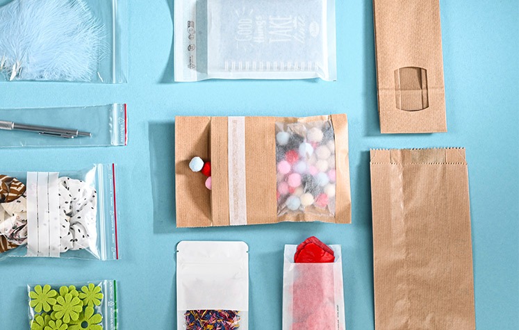 Les sachets en papier, une alternative futée aux emballages en plastique.