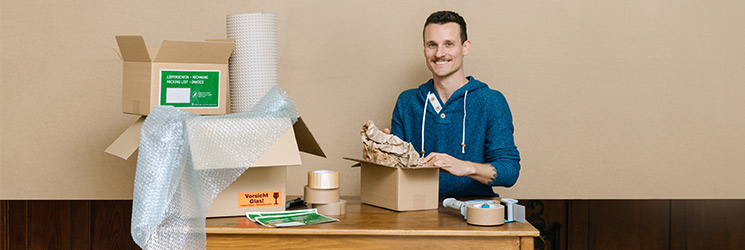 Emballages pour commerçants en ligne