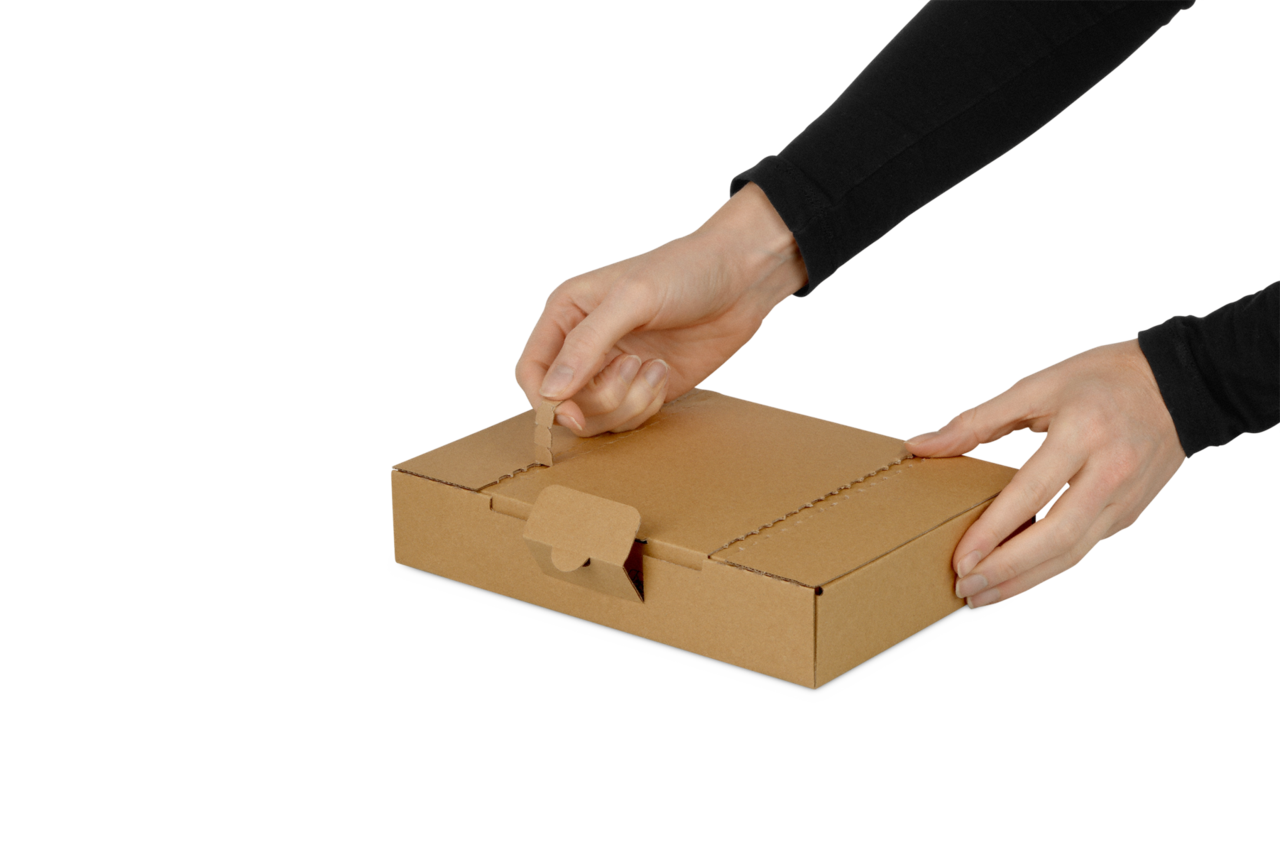 einfaches Öffnen durch Aufreisshilfe