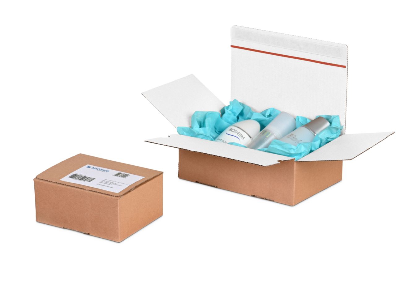 Automatikboden-Karton COMFORT-BOX, innen weiss