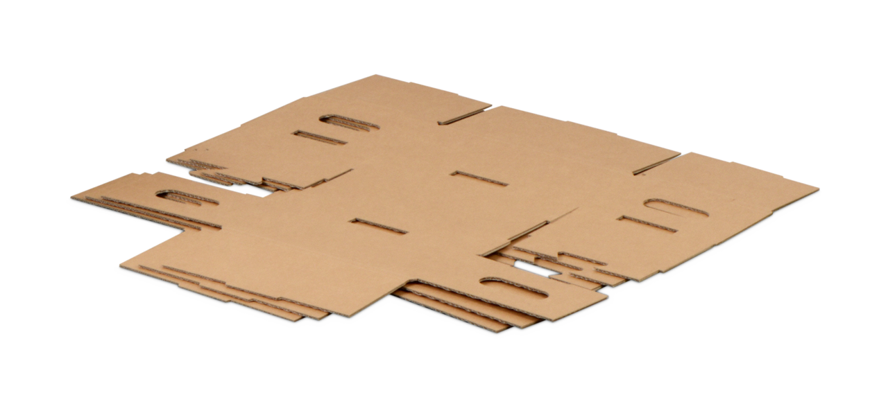 KLT-Behälter (Kleinladungsträger) aus Wellkarton, stapelbar
